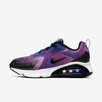 Nike Air Max 200 SE - Női Utcai Cipő - Kék/Lila/Fehér